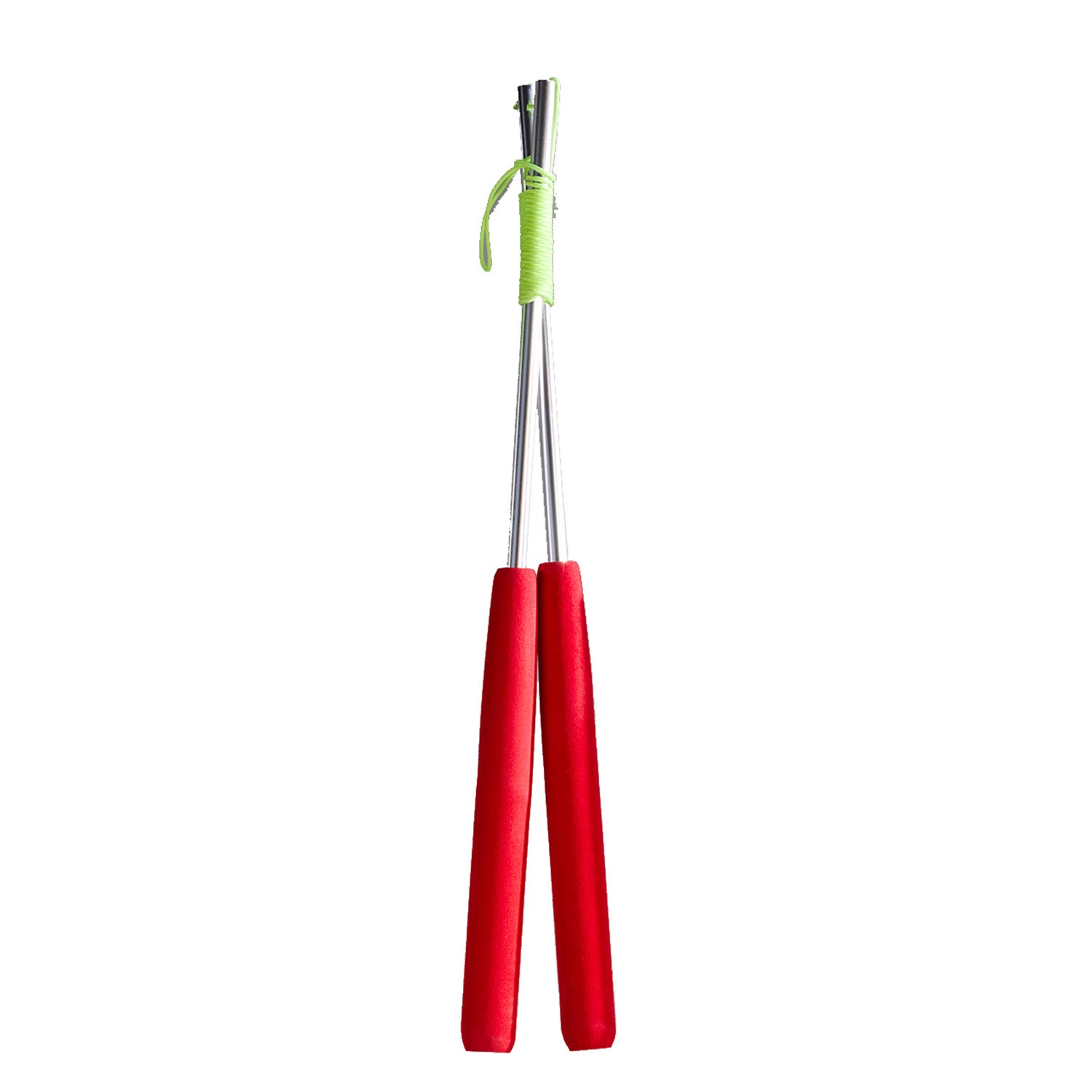 Eureka aluminium diabolo stokken - rood