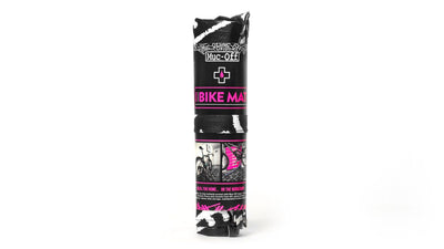 Muc-off vloermat bike mat 70x209cm zwart wit roze
