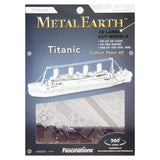 Eureka metal earth titanic ship zilver editie - afbeelding 2