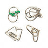 Eureka metalen breinpuzzels junior, 4st.