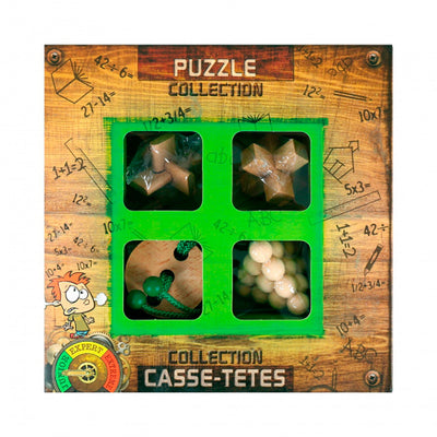 Eureka houten breinpuzzels junior, 4st.