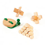 Eureka houten breinpuzzels junior, 4st. - afbeelding 2