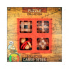 Eureka houten breinpuzzels extreme, 4st.