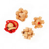Eureka houten breinpuzzels extreme, 4st.