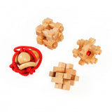 Eureka houten breinpuzzels extreme, 4st. - afbeelding 2