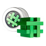 Eureka breinpuzzel metaal in blik - hashtag ** - afbeelding 3