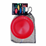 Eureka acrobat balanceerbord met stok - rood - afbeelding 2