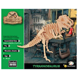 Eureka gepetto's workshop houten bouwpakket 3d - tyrannosaurus - afbeelding 2