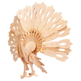 Eureka gepetto's workshop houten bouwpakket 3d - pauw - afbeelding 1