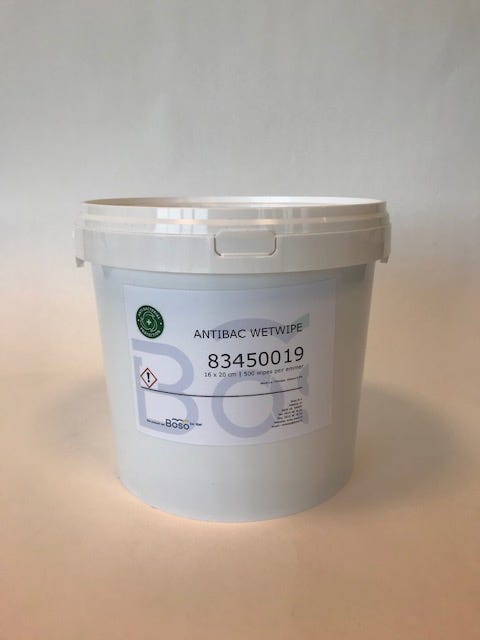 Imp pr antibacteriële doekjes antibacteriële doekjes emmer 500 sheets