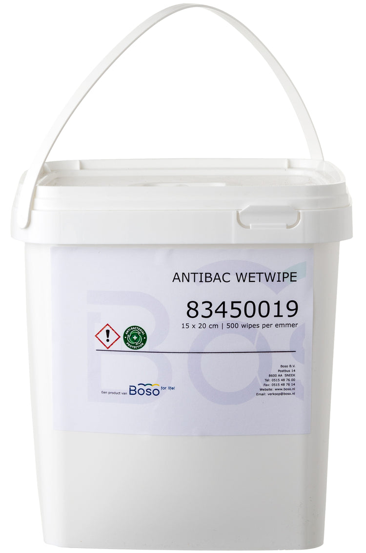 Imp pr antibacteriële doekjes antibacteriële doekjes emmer 500 sheets