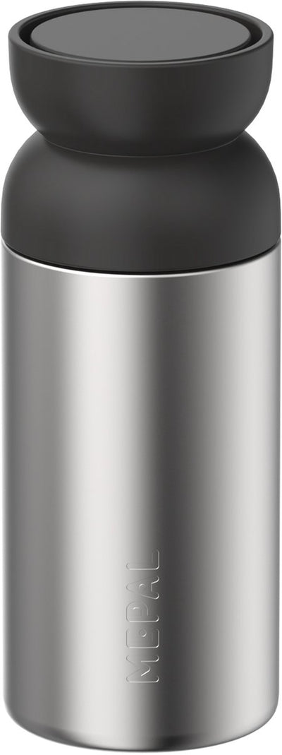 Mepal isoleer koffiebeker ellipse - 350 ml - houdt dranken 4 uur warm en 6 uur koud - koffiebekers to go - vaatwasmachinebestendig - nordic black