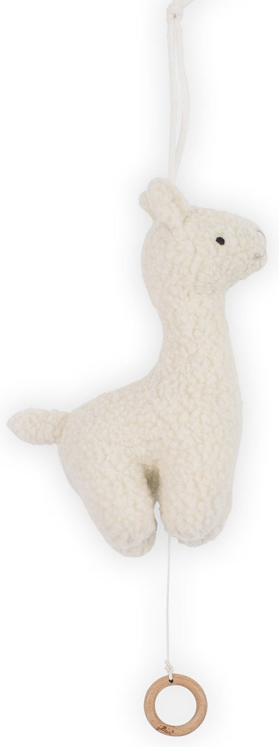 Jollein - muziekhanger lama (off-white) - muziekhanger baby