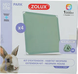 Zolux neolife neopark konijn uitbereidingsset gesloten panelen - afbeelding 1