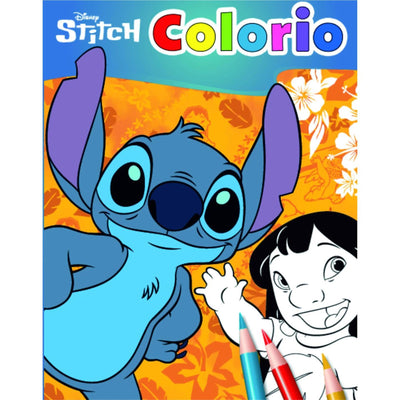 Intro stitch colorio kleurboek, 32pag.