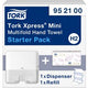 Handdoekdispenser tork xpress wit 101 mm x 295 mm x 302 mm