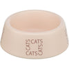 Trixie voerbak drinkbak kat cats keramiek roze
