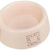 Trixie voerbak drinkbak kat cats keramiek roze