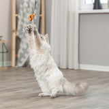 Trixie kattenhengel vis kunststof pluche - afbeelding 3