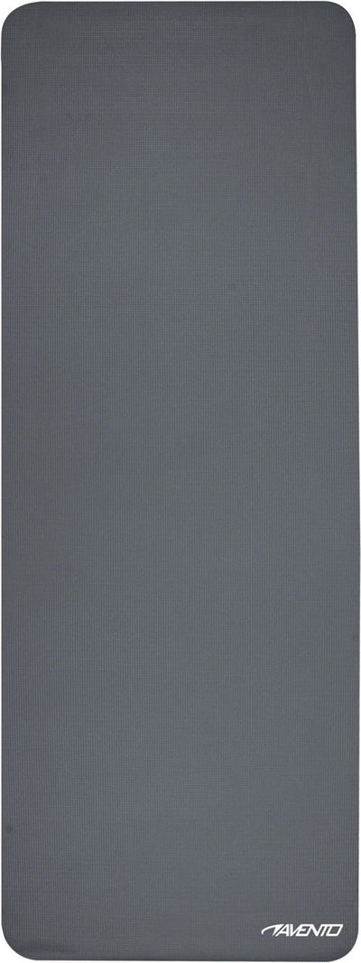 Avento yoga mat - fitness mat - basic - 173 x 61 x 0.4 cm - grijs