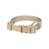 Trixie halsband hond premium zand taupe - afbeelding 1