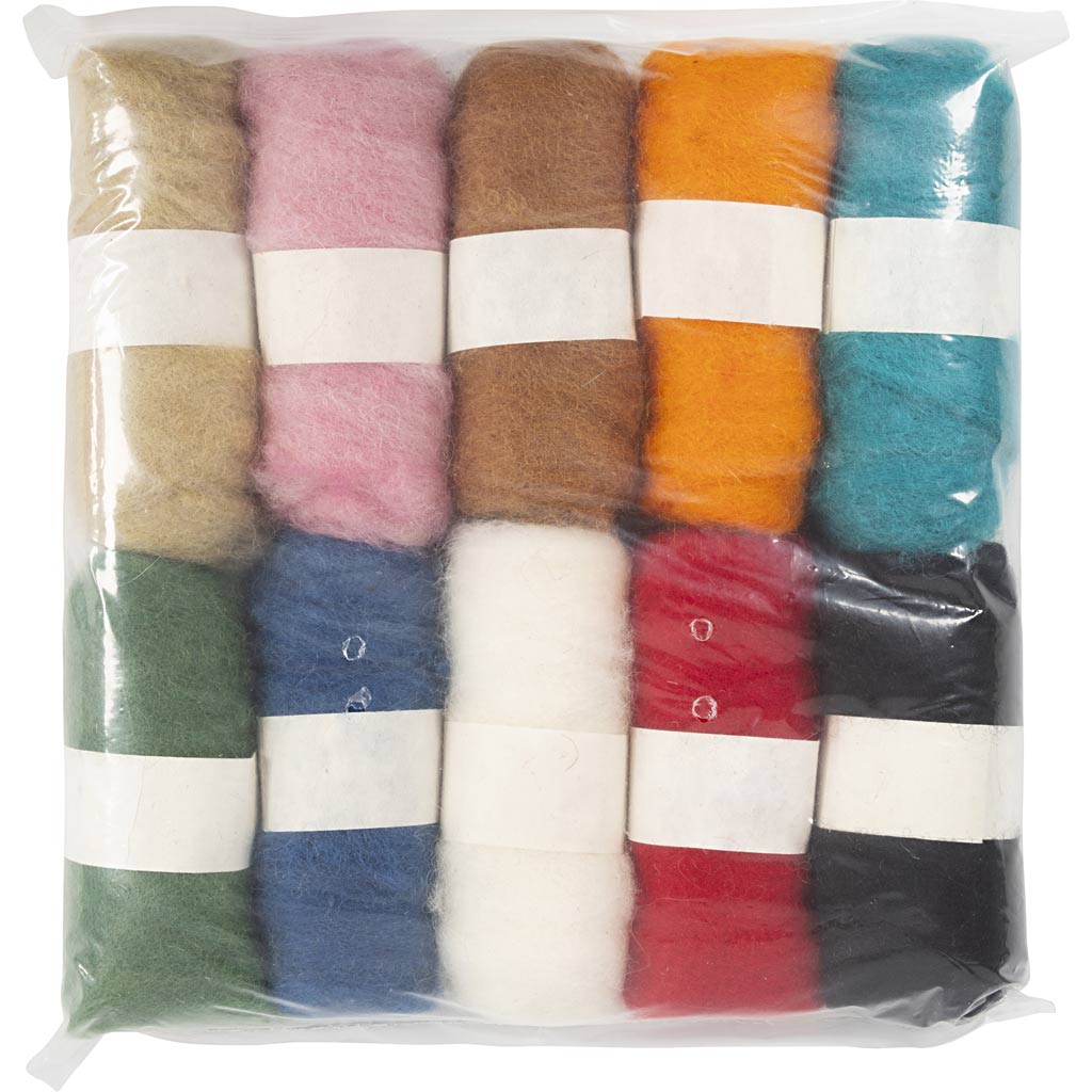 Creativ company gekaarde wol, 10x25gr