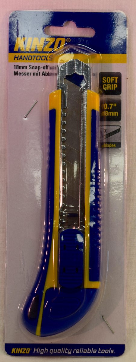 Kinzo snijder 18mm softgrip cs