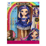 Rainbow high be dazzling-modepoppen - genevieve bleue (blauw) met bedazzle-tool en glinsterende strass-steentjes - afbeelding 2