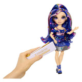 Rainbow high be dazzling-modepoppen - genevieve bleue (blauw) met bedazzle-tool en glinsterende strass-steentjes - afbeelding 4