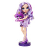 Rainbow high klassieke modepop - 28 cm - violet (paars) - met slijmset en diertje