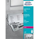 Zelfklevende folie avery a4 transparent