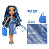 Rainbow high swim style-modepop - 28 cm - skyler (blauw) - afbeelding 4