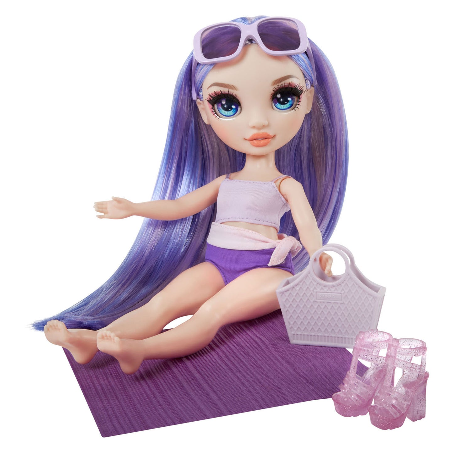 Rainbow high swim style-modepop - 28 cm - violet (paars)