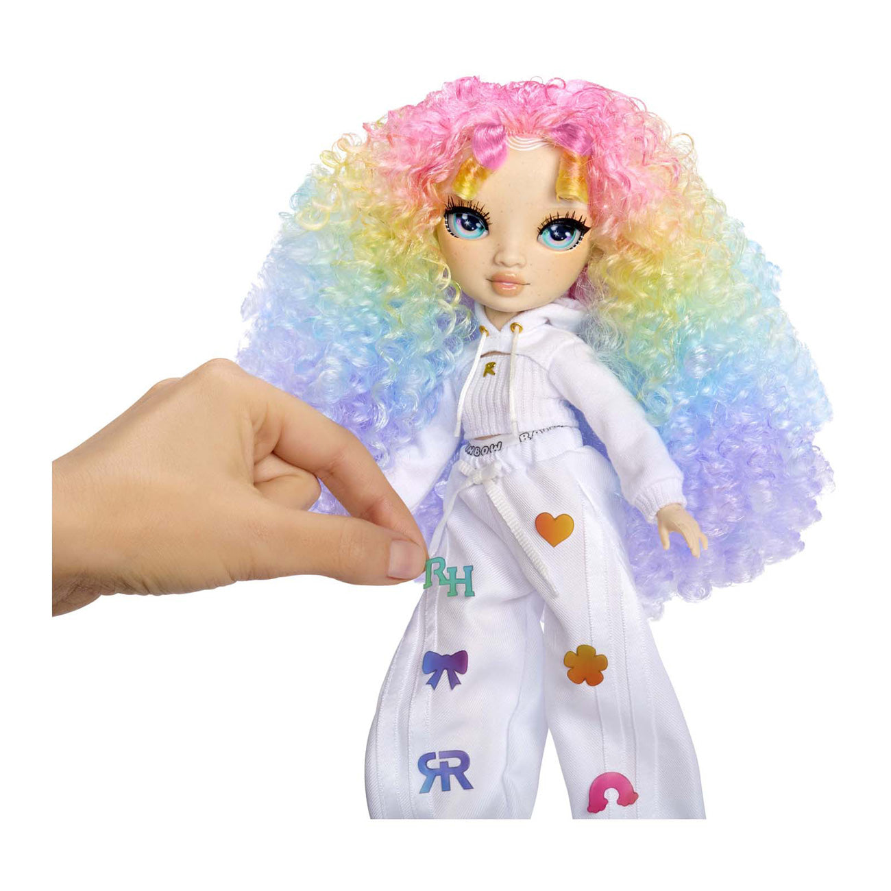 Rainbow high air brush create modepop - green eyes