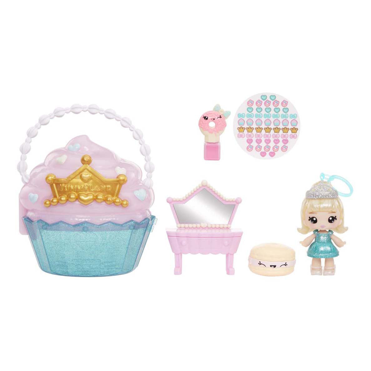 Yummiland beauty bag playset - cupcake lipgloss pop.