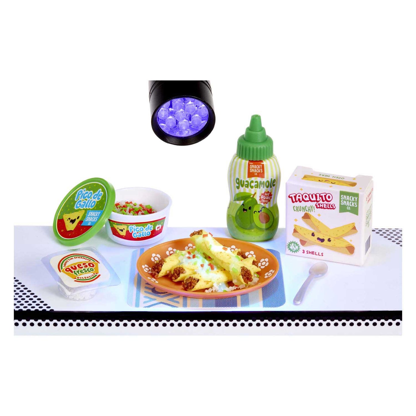 Miniverse make it mini foods: diner series 4 - knutselset - miniaturen maken - hapjes en drankjes - inclusief tafeltje