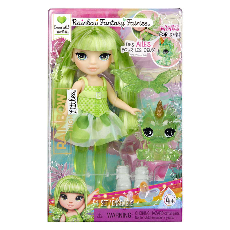 Rainbow high littles rainbow fantasy-elfjespop emerald (groen)
