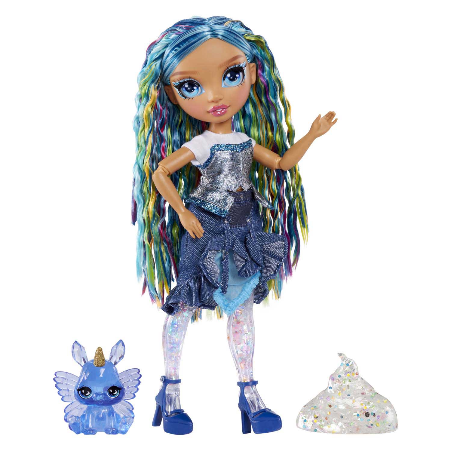 Mga entertainment rainbow high modepop met slijm - skyler