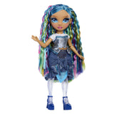 Rainbow high shimmers met slijm-modepop - skyler (blauw) - afbeelding 5