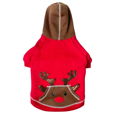 Happy pet Hondentrui sweater rendier rood