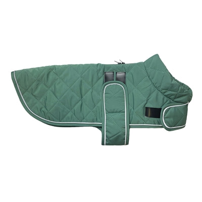 Happy pet hondenjas go walk quilted teal groen