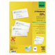 Sigel visitekaartjes lp795 a4 225 g m² mat wit 10 vellen