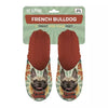 pantoffel french bulldog franse bulldog oranje