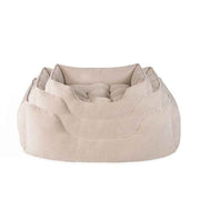 Rosewood 40 winks hondenmand cord ribstof beige - afbeelding 2