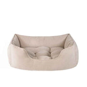 Rosewood 40 winks hondenmand cord ribstof beige - afbeelding 1