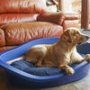 Rosewood hondenkussen tough mucky ovaal grijs navy