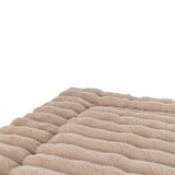 Trixie ligmat lonni ribfluweel lichtbruin - afbeelding 2