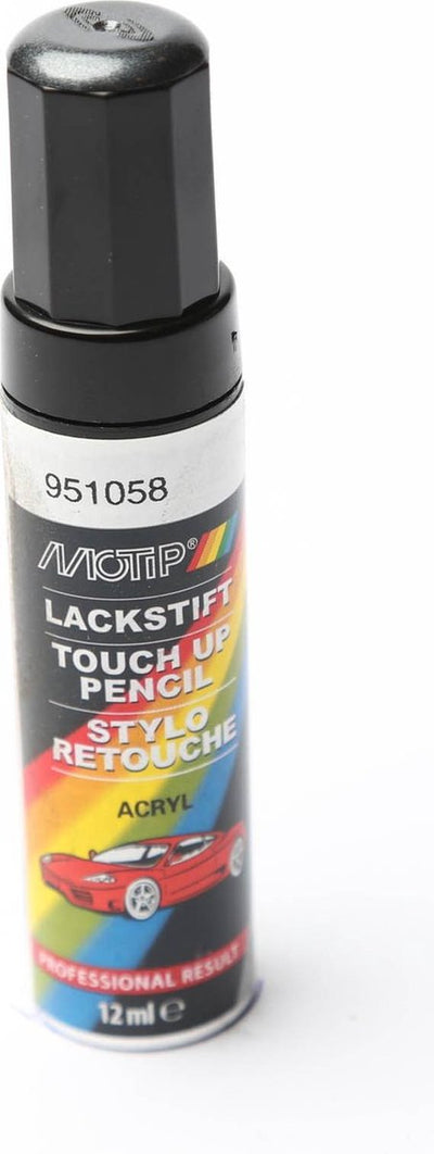 Motip 951058 - auto lakstift - grijs metallic - 12 ml