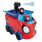 Jazwares marvel spidey web spinning hauler auto - afbeelding 1