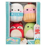 Squishmallows knuffel pluche - micromallows, 4-pack - afbeelding 1